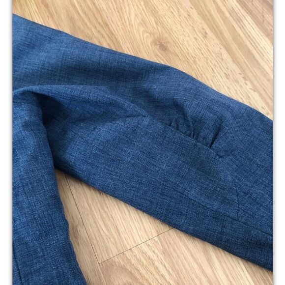 WOOLRICH 15131 Majolica Blue Heather Hooded Full Zip Jacket Womens SIZE SMALL - Picture 10 of 11